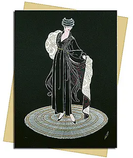 WINTER IN PARIS (ERTÉ) GREETING CARD