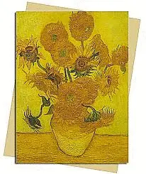 Van Gogh Sunflowers Greeting Cards