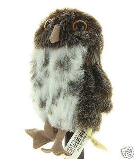MINI SPOTTED OWL PUPPET