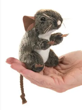 MINI FIELD MOUSE PUPPET MINI FIELD MOUSE PUPPET