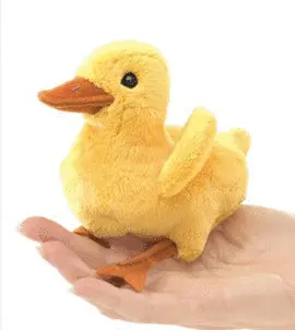 MINI DUCKLING FINGER PUPPET