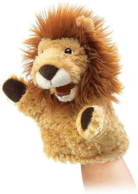 LITTLE LION PUPPET