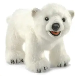 POLAR BEAR CUB PUPPET