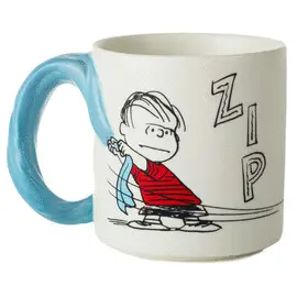 Peanuts® Linus And Snoopy Sculpted Blanket Mug Hallmark - Taza