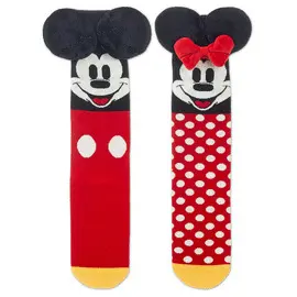 Disney Mickey And Minnie Novelty Socks Hallmark - Calcetines
