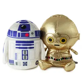 Better Together Star Wars R2-D2 And C3-Po Magnetic Plush With Sound Hallmark
