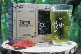 BEEER CHEMISTRY GLASS VASO