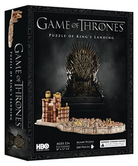 GAME OF THRONES 4D KINGS LANDING CITYSCAPE JIGSAW PUZZLE