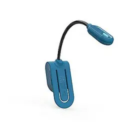 Miniflex 2 Book Light, Blue - Lámpara para Lectura Azul