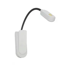 MINIFLEX 2 BOOK LIGHT, WHITE - LÁMPARA PARA LECTURA BLANCA