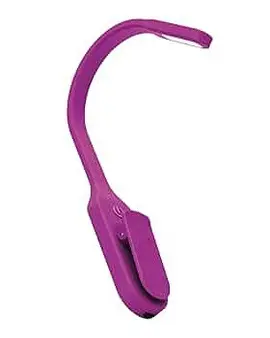 MIGHTY BRIGHT RECHARGE BOOK LIGHT PURPLE - LÁMPARA PARA LECTURA RECARGABLE: MORADO
