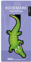 CLIP OVER THE PAGE ALLIGATOR