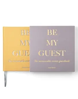 GUEST BOOK - BEIGE/YELLOW