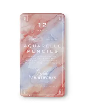 12 COLOUR PENCILS - AQUARELLE