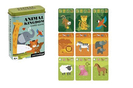 PTC257 PETIT COLLAGE CARD GAME ANIMAL KINGDOM