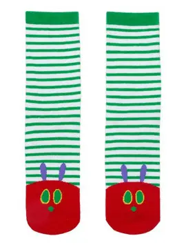 VERY HUNGRY CATERPILLAR SOCKS (LARGE/MEN'S)