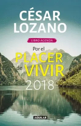 LIBRO AGENDA POR EL PLACER DE VIVIR 2018