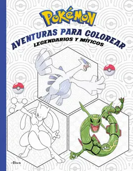 POKEMON AVENTURAS PARA COLOREAR LEGENDARIOS Y SINGULARES