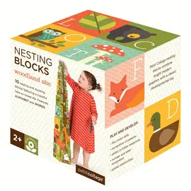 WOODLANDS ABC NESTING BLOCKS PTC156 WOODLANDS ABC NESTING BLOCKS PTC156