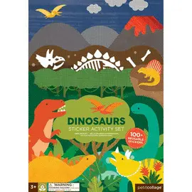 DINOSAURS STICKER ACTIVITY SET PTC 120