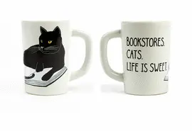 BOOKSTORE CATS MUG