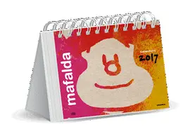 MAFALDA CALENDARIO ESCRITORIO 2017