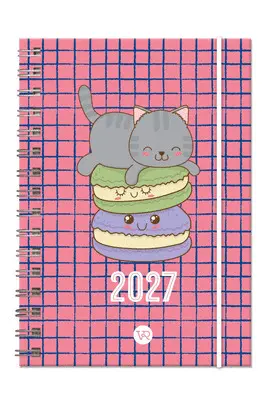 Agenda para Chicas Macarrones y Gato 2027 V&R