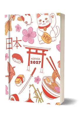 Agenda Pocket Tapa Dura Japón 2027 V&R