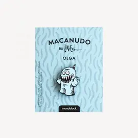PIN VINTAGE OLGA NEGRO