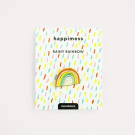 PIN VINTAGE HARD RAINY RAINBOW