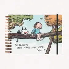CUADERNO APAISADO 22X16 LINIERS - LUGARES DIFERENTES
