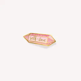 PIN ENCANTADO AMULETO CRISTAL SELF LOVE