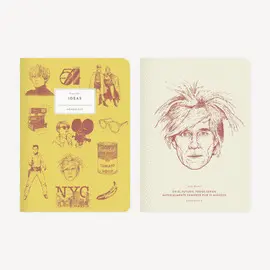 LIBRETAS X 2 12X17 MAKERS ANDY WARHOL SUPERSTAR
