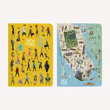 LIBRETAS X 2 12X17 DE VIAJE NEW YORK
