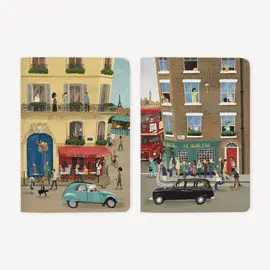 LIBRETAS X 2 12X17 DE VIAJE DE PARIS A LONDRES