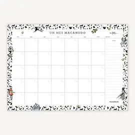 PLANNER MENSUAL MACANUDO COMPOSITION