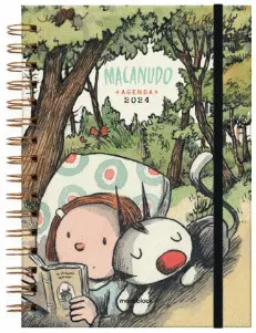 AGENDA A5 SEMANAL ANILLADA MACANUDO: ENRIQUETA Y FELLINI