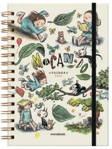 AGENDA A5 DIARIA ANILLADA MACANUDO: HOJAS