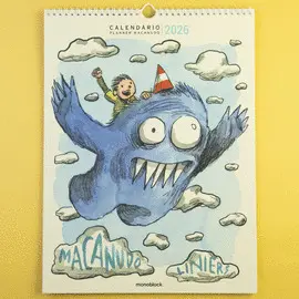 CALENDARIO 2026 DE PARED - MACANUDO MONOBLOCK