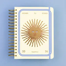 AGENDA 2026 HAPPIMESS - SOL (DIARIA) MONOBLOCK
