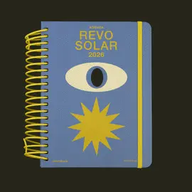 AGENDA 2026 ASTROLÓGICA REVO SOLAR - VISIÓN (2 DÍAS POR PÁGINA) MONOBLOCK