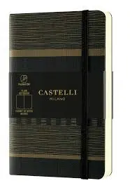 Castelli Notebook Pkt Pla Tatami Dark