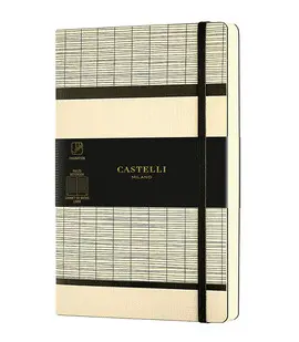 Castelli Notebook Pkt Rul Tatami White