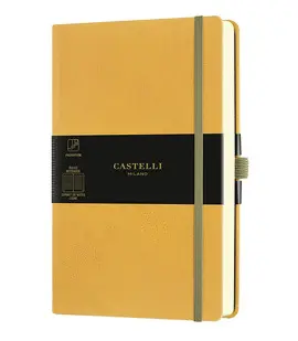 Castelli Notebook Pkt Rul Aqua Mustard