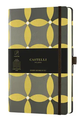 Castelli Gold Pocket Notebook - Circles