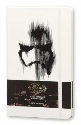 MOLESKINE STAR WARS VII LIMITED EDITION STORMTROOPER LARGE RULED NOTEBOOK