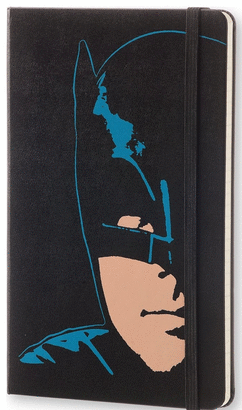 MOLESKINE 2017 BATMAN LIMITED EDITION WEEKLY NOTEBOOK, 12M, LARGE, BLACK, HARD COVER (5 X 8.25)