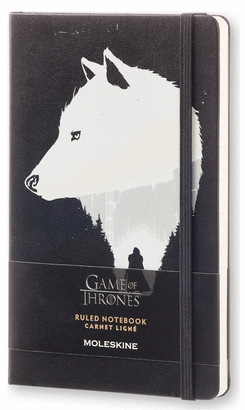 MOLESKINE GAME OF THRONES LIMITED EDITION LARGE RULED NOTEBOOK BLACK