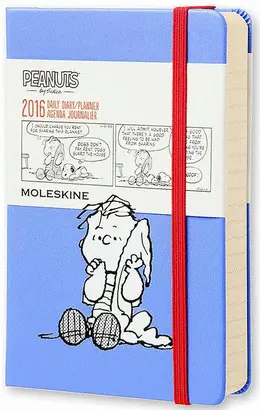 MOLESKINE PEANUTS PLANNER POCKET BLUE 2016