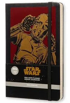 MOLESKINE STARS WARS DAILY PLANNER LARGE BLACK 2016